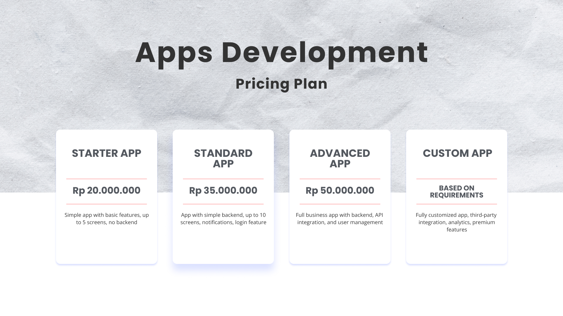 Mobile App- Development